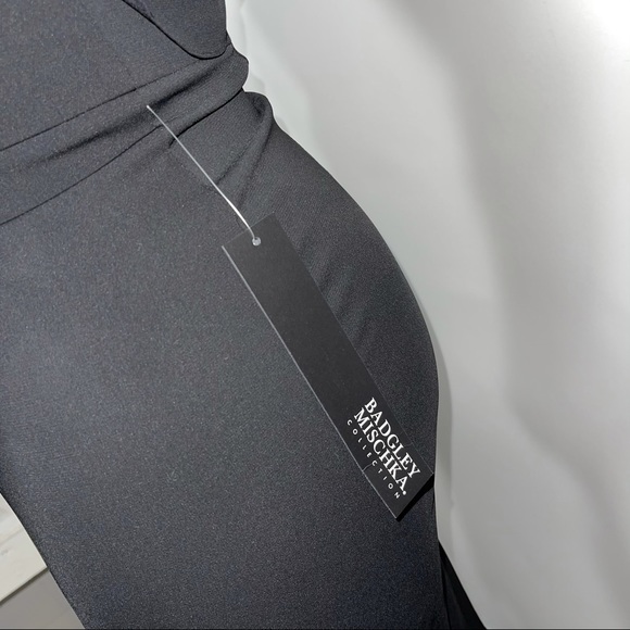 Badgley Mischka Caplet Strapless Dress Size 8 - Picture 3 of 9